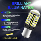 50Pcs BA15S 1156 BAU15S PY21W T20 7443 W21/5W P21/5W BAY15D 1157 3157 P27/7W LED Reverse Brake Lights LED Signal Lamp Car Lights
