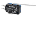 Micro Limit Switch CNTD CMV10‑051C CMV10‑051C2 Hinge Short Roller Lever 10A 250VAC 1NO1NC Plastic Housing Travel Switch for Indu