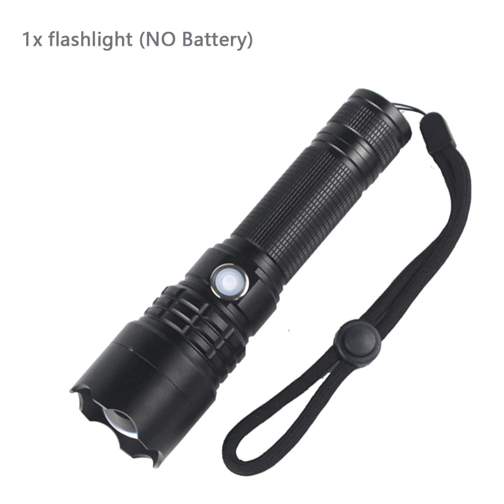 IR 850nm/940nm Tactical Infrared Radiation Zoomable LED Flashlight Type-c USB charging Focus Night Vision Hunting Torch