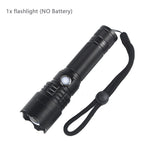 IR 850nm/940nm Tactical Infrared Radiation Zoomable LED Flashlight Type-c USB charging Focus Night Vision Hunting Torch