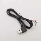 5V USB 2.0 A Female Male Power Supply Cable Connector 2Pin 4Pin Wire Charge Extension Cable Adapter Welding Line DIY 0.3m 1m 2m