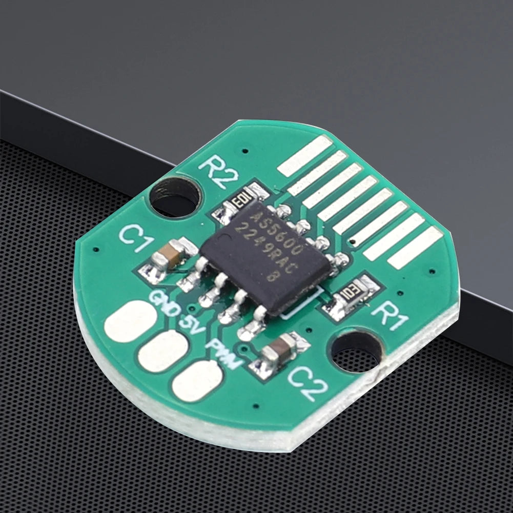 AS5600 Magnetic Induction Angle Measurement Sensor Module High Precision 12-Bit Magnetic Position Sensor Encoder with 3-pin Wire