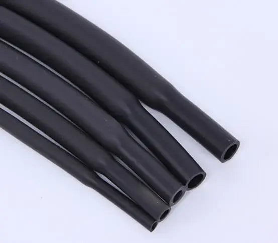 1M/5M 4:1 Black Heat Shrink Tube With Glue Thermoretractile Heat Shrinkable Tubing Dual Wall 4 6 8 12 16 18 20 24 32 36 40 52 72