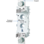 High Voltage NH ZHPV-00 NH00 DC1000V Fuse Blade Fuse Link Photovoltaics System DC Solar Fuse