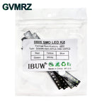 100pcs 5colors Each 20pcs 5730 5050 3528 1210 1206 0805 0603 0402 SMD LED Diode Kit Red Green Blue White Yellow