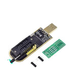 CH341A/CH341B USB Programmer Module for SOIC8 SOP8 EEPROM 93CXX 24CXX 25CXX Series BIOS Flash Test Clip DIY Kit
