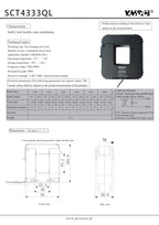 QL Series SCT4333QL Input 100A 200A 300A 400A 500A 600A Output 1A/5A Accuracy 1% Split Core Current Transformer