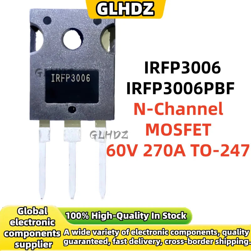 (2-5-10-30uds) 100% nuevo chipset original IRFP3006PBF TO-247 IRFP3006  N-Channel MOSFET 60V 270A TO-247