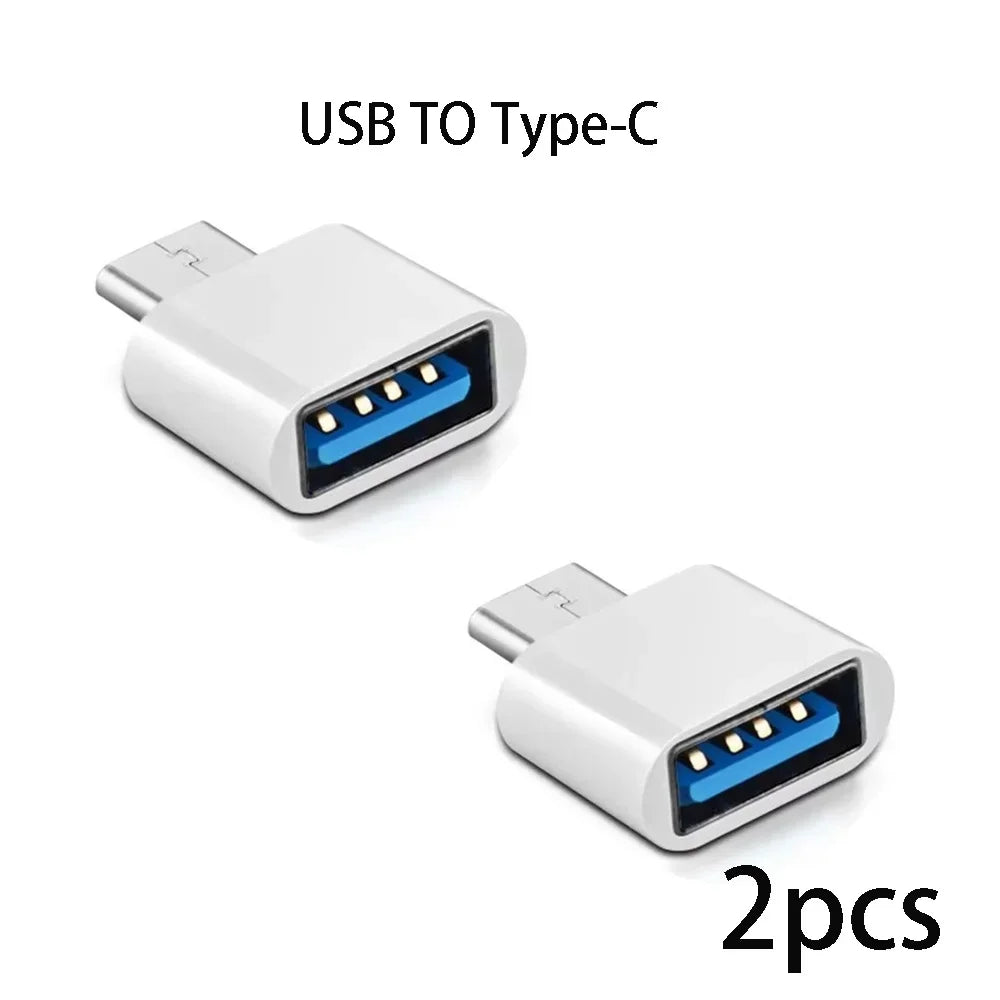1-20 Pcs USB 3.0 to Type C Adapter OTG Converter USB-A Male to USB-C Female for Samsung Xiaomi POCO MacBook Pro Table