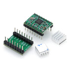 3D Printer Parts A4988 DRV8825 Stepper Motor Driver With Heat sink For SKR V1.3 1.4 GTR V1.0 RAMPS 1.4 1.6 MKS GEN V1.4 board