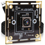 ELP Autofocus USB Camera 16MP Ultra HD Webcam IMX298 Sensor Mini Camera with 68 degree No Distortion Lens