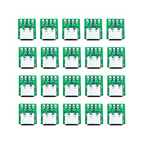 10 Pcs Female Connector USB Type C Breakout Board with PCB Converter Board for Data Line Wire Cable Transfer