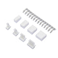 5/10Sets KF2510 Connector 2.54mm Straight / Curved Pin Header 2/3/4/5/6/7/8/9/10P ( Plug Male + Female + Terminal ) Kit