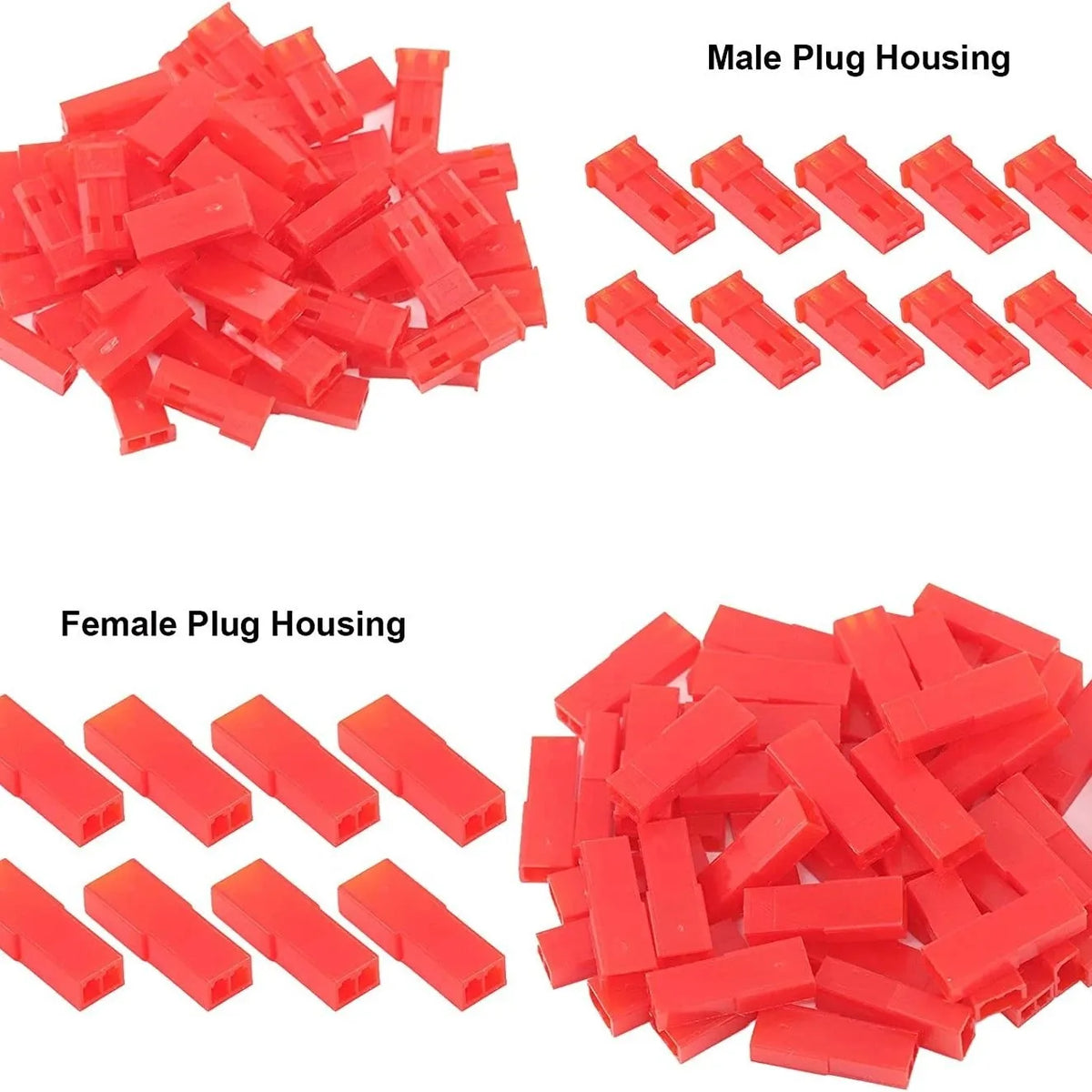 SN-58B Connector Crimping Plier Set 420pcs 2.54mm JST SYP 2Pin Female&Male Red Plug Housing Terminal Kit Pin Way Cable Plug Tool