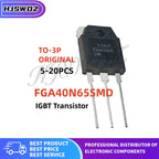 Original 5/10/20Pcs FGA40N65SMD 40N65SMD FGA40N65 SMD 40A 650V TO-3P IGBT transistor for Welding Machine