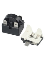 Starting Relay Refrigerator PTC Starter Relay Replacement 1/2/3/4Pins 12ohm Compressor Overload Protector