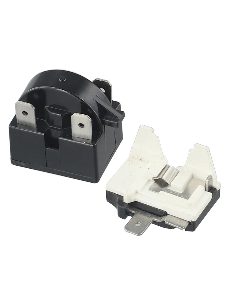 Starting Relay Refrigerator PTC Starter Relay Replacement 1/2/3/4Pins 12ohm Compressor Overload Protector