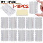 400 Tie Points Solderless PCB Breadboard Mini Universal Test Protoboard DIY Bread Board Bus Test Circuit Board For arduino