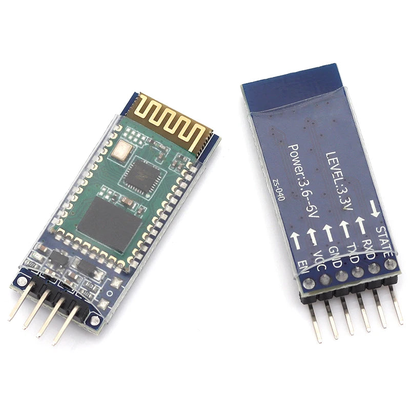 HC-05 HC-06 Master-Slave 6Pin/4Pin Anti-reverse,Integrated Bluetooth Serial Pass-Through Module,Wireless Serial For Arduino
