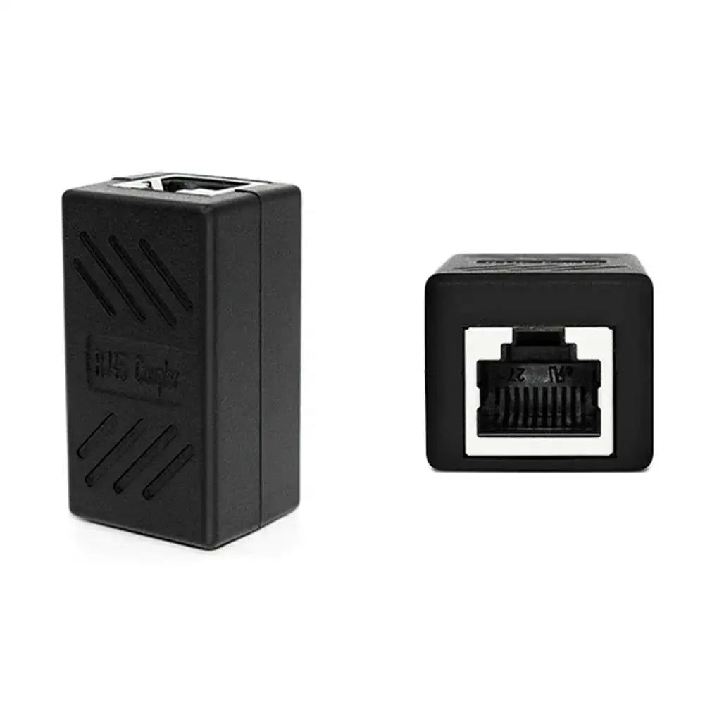 RJ45 Coupler Extender Connector Cat 5 Cat6 Cat6a Ethernet Coupler Female To Female PC Hardware Adapters Ethernet Cable Extender