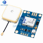 NEO-M8N/NEO-6M GPS Module (GY-GPSV3): Compatible with APM 1.65/2.56, Pixhawk V2.4.5 & MWC Controllers – 3.6V Operating Voltage