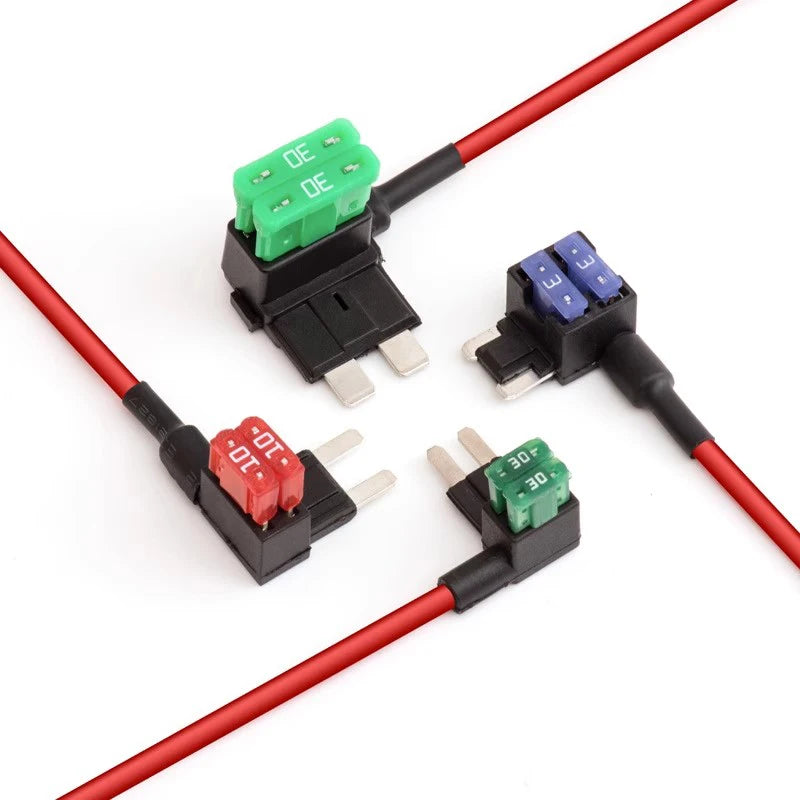 10/5pcs MINI SMALL MEDIUM Size Car Fuse Holder Add-a-circuit TAP Adapter Micro Mini Standard ATM Blade Fuse for Cars Vans