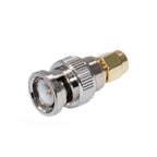 SMA to BNC Adapter SMA Male Plug to BNC Female M/F Radio Antenna Connector RF Converter M/F Radio Antenna Adapters Kit Coaxial