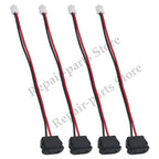 3Pcs Type C Connector Type-C With Card Buckle Female 5A High Current Fast Charging Jack Port USB-C Charger Plug Socket 6pin USB