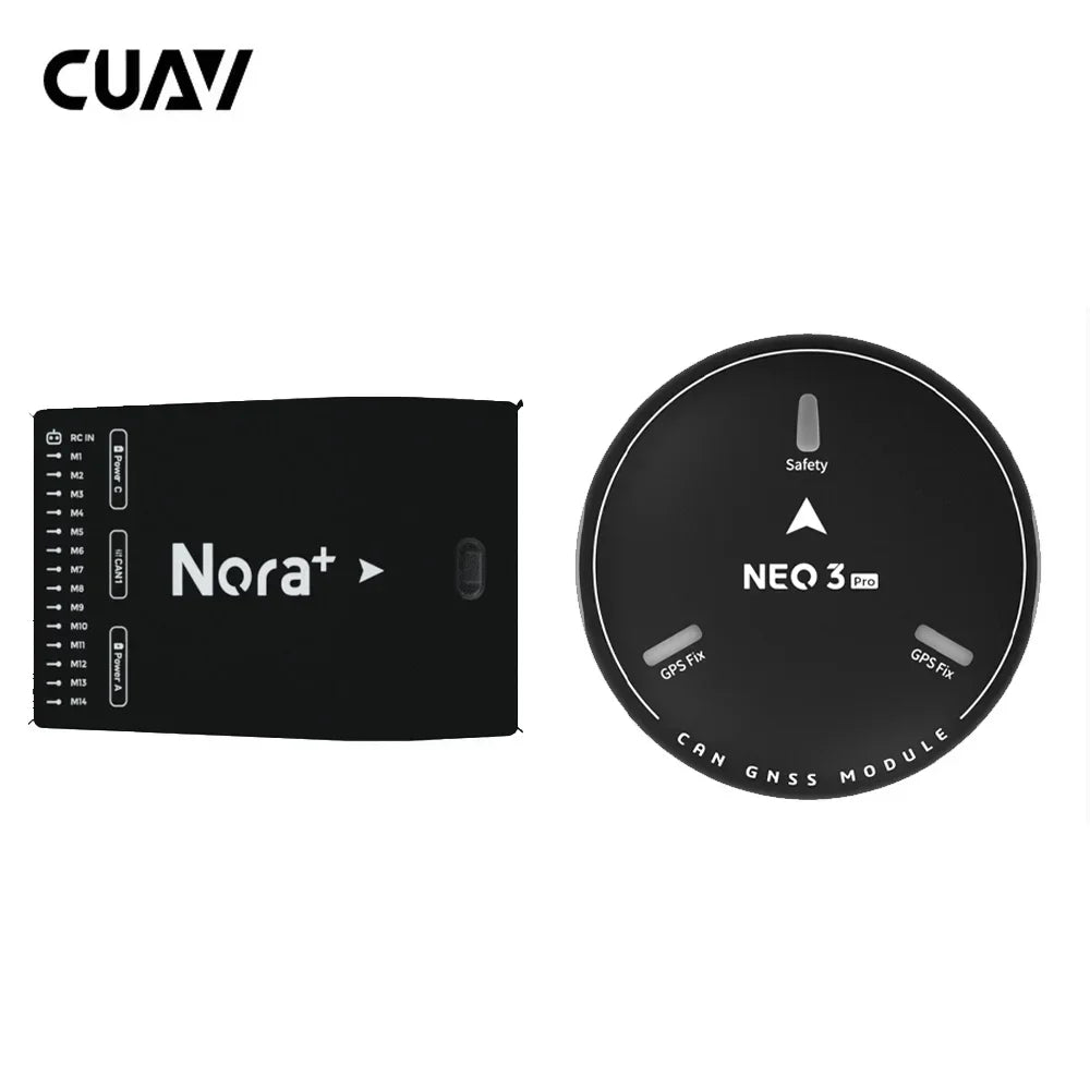 CUAV Nora+ Integrated Autopilot with M9N GPS & CAN, Open Source Flight Controller for PX4/APM Professional Drone Quadcopter