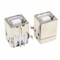 5/10Pcs Right Angle USB B Female Socket 90 Degree PCB Mount Connector Printer Interface Port