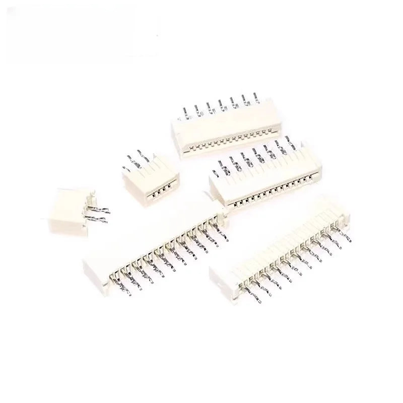 10PCS 1.25mm FPC/FFC Flat Cable Connector Socket Double Row DIP Type 4/5/6/7/8/10/12/14/15/16/18/20/21/22/24/26/28/30/32P