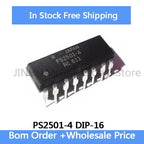 10pcs PS2501-4 PS2501 DIP-16 Optical Isolator Opto Coupled IC Chip Wholesale in Stock