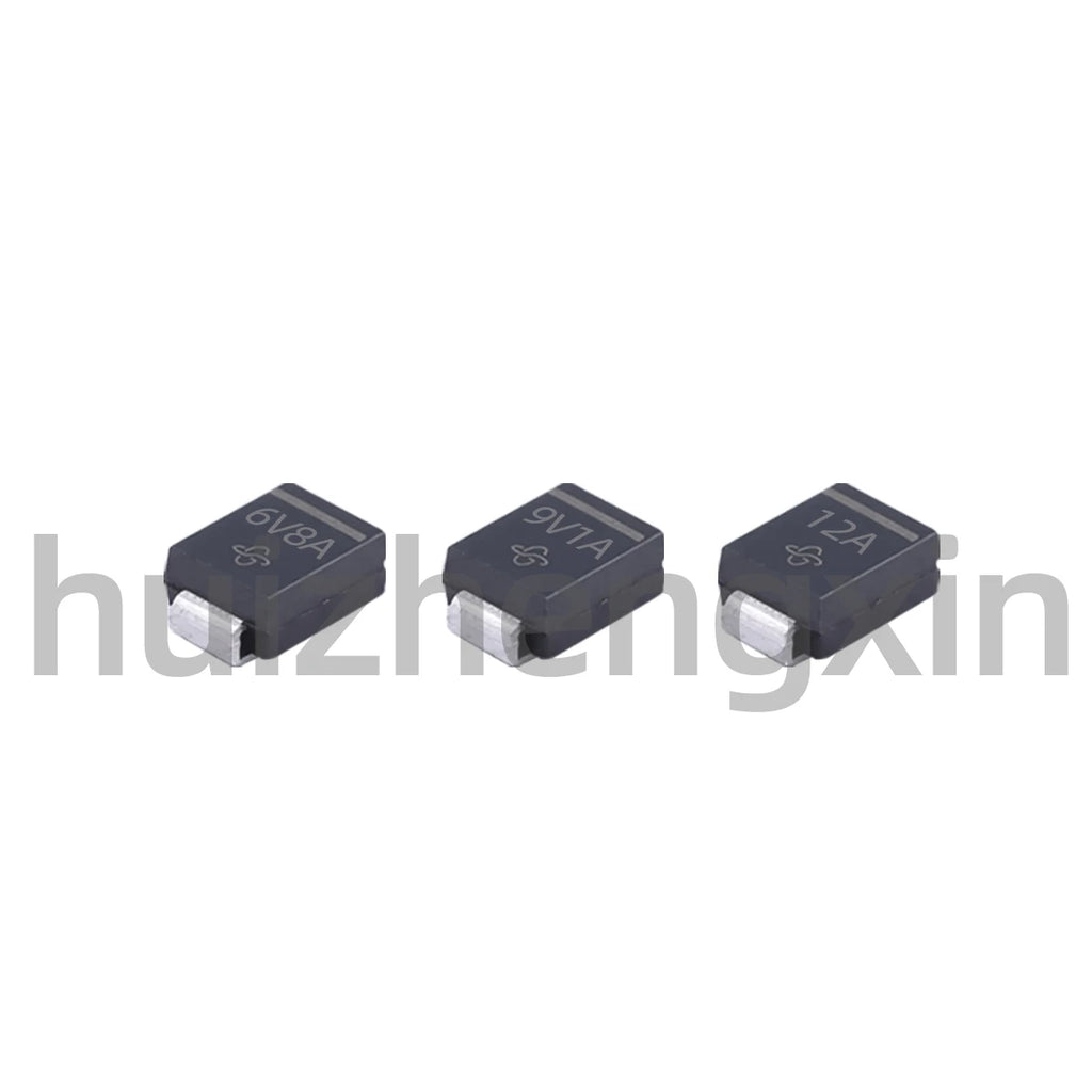 20PCS P6SMB20A/22A/24A/27A/30A/33A/36A/39A/43A/47A/51A/56A TVS/ESD SMB/DO-214AA Transient Voltage Suppressors