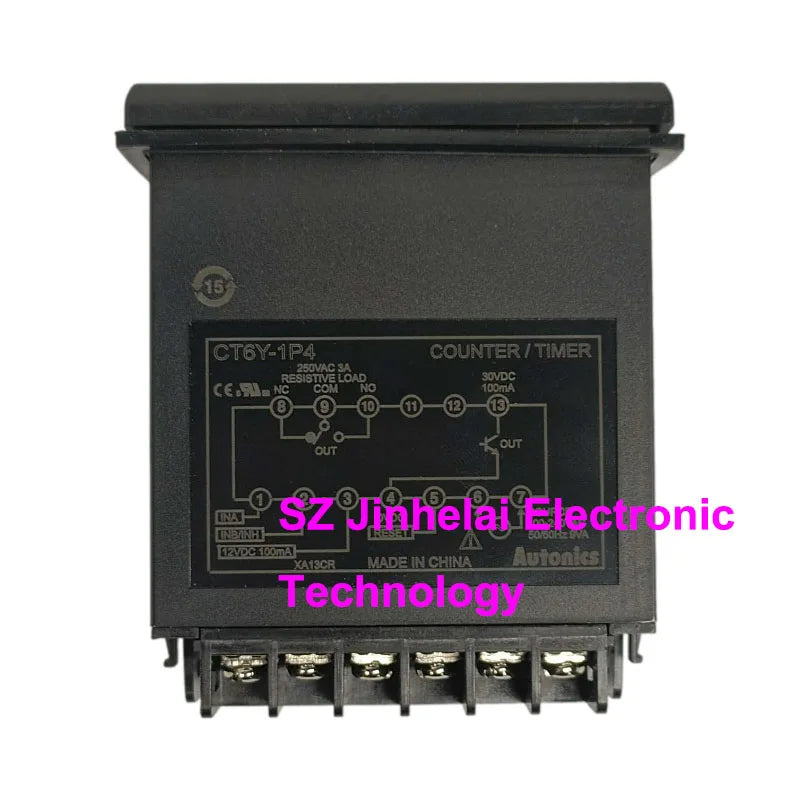 New and Original Autonics Electronic display Programmable Digital Counter Timer Relay CT6Y-1P2 1P4 2P2 2P4 2P4T I4  I2 1P4T 1P2T