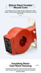 LMZJ1 Ring Type Current Transformer CT 50/5A-1000/5A Class 0.5 Precision Metering AC Current Transformer 0.5KV