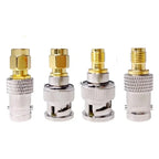 Coax Coaxial SMA Male Female To BNC Male Female Adapter Gold Plated Copper Antenna Connector RF Adapter