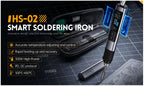 FNIRSI HS-02  Smart Soldering Station 100W Electric Soldering Iron Adjustable Constant Temperature Fast Heat Solder Iron Kit