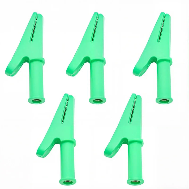 5Pcs 30A Alligator Clip Battery Test Clip Multimeter Pen Cable Probes Crocodile Clamps with 4mm Jack