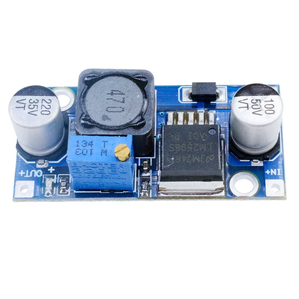 1lot/10Pcs LM2596 DC-DC Adjustable Buck Converter 3.0-40V to 1.5-35V Power Supply Step Down Voltage Regulator Module