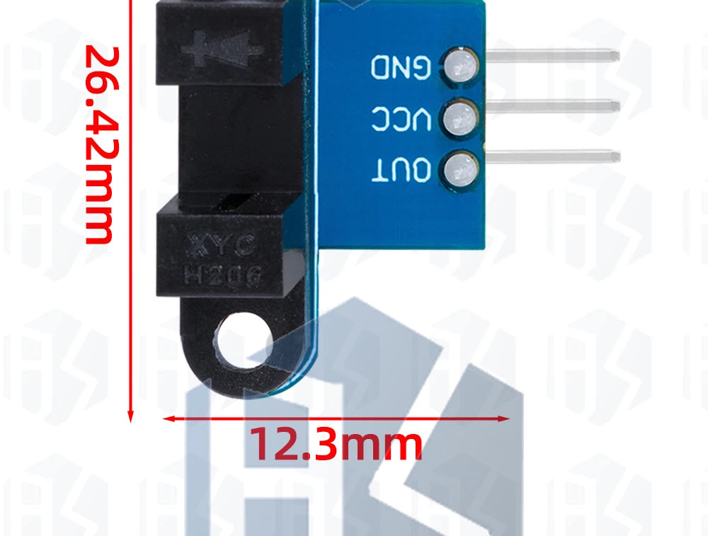 1~10PS EGBO IR Infrared Speed Sensor Module Distance Measurement Detection Optocoupler For Arduino Smart Car/Robot