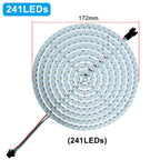 DC5V 12V WS2812B SK6812 Luces Led Ring Smart 5050 RGB BuiIt-in IC 3Pin Individually Addressable Pixel Round Modules Light