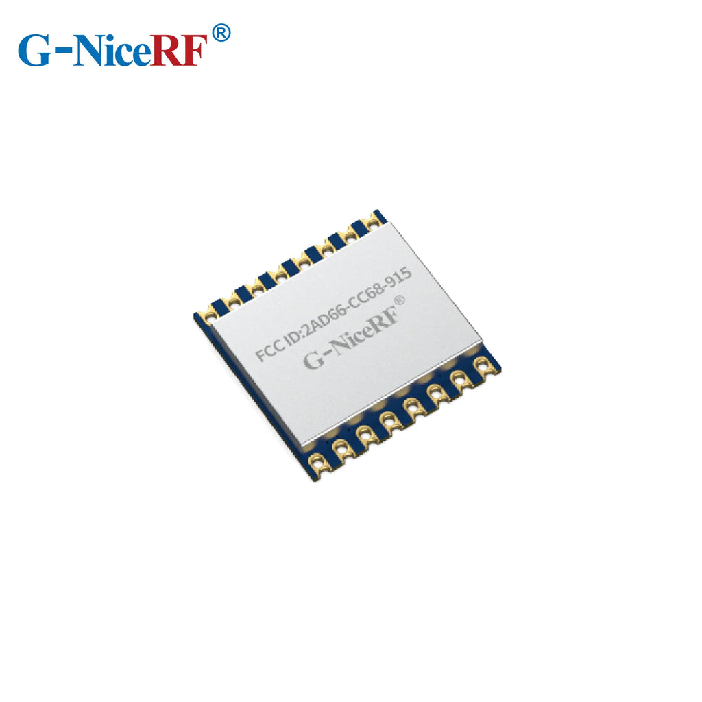 G-NiceRF | 2 PCS LoRa-CC68-TCXO FCC /CE Certified LLCC68 LoRa Wireless Transceiver Module With TCXO For Stable Communication