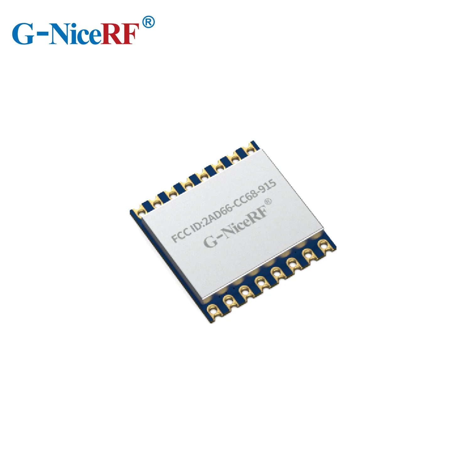 G-NiceRF | 2 PCS LoRa-CC68-TCXO FCC /CE Certified LLCC68 LoRa Wireless Transceiver Module With TCXO For Stable Communication