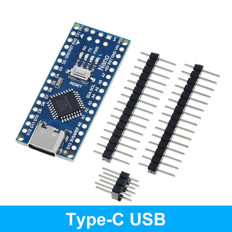 Arduino Nano V3.0 Development board ATMEGA328PB Controller Module 16Mhz With the bootloader compatible and Nano expansion board