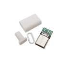 5/10Pcs Type C USB 3.1 Connector Welding Male Plug 24Pin DIY Data Cable Accessories Data line interface Black and White