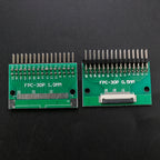1PC FPC/FFC Adapter Board 0.5mm To 2.54mm Connector Double Row Straight Needle 4/6/8/10/12/14/15/16/18/20/22/24/26/30/34/36 Pin