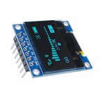 2PCS/lot 0.96 Inch OLED Display Module SSD1306 128x64 Resolution Low Power Consumption I2C Interface for DIY Projects