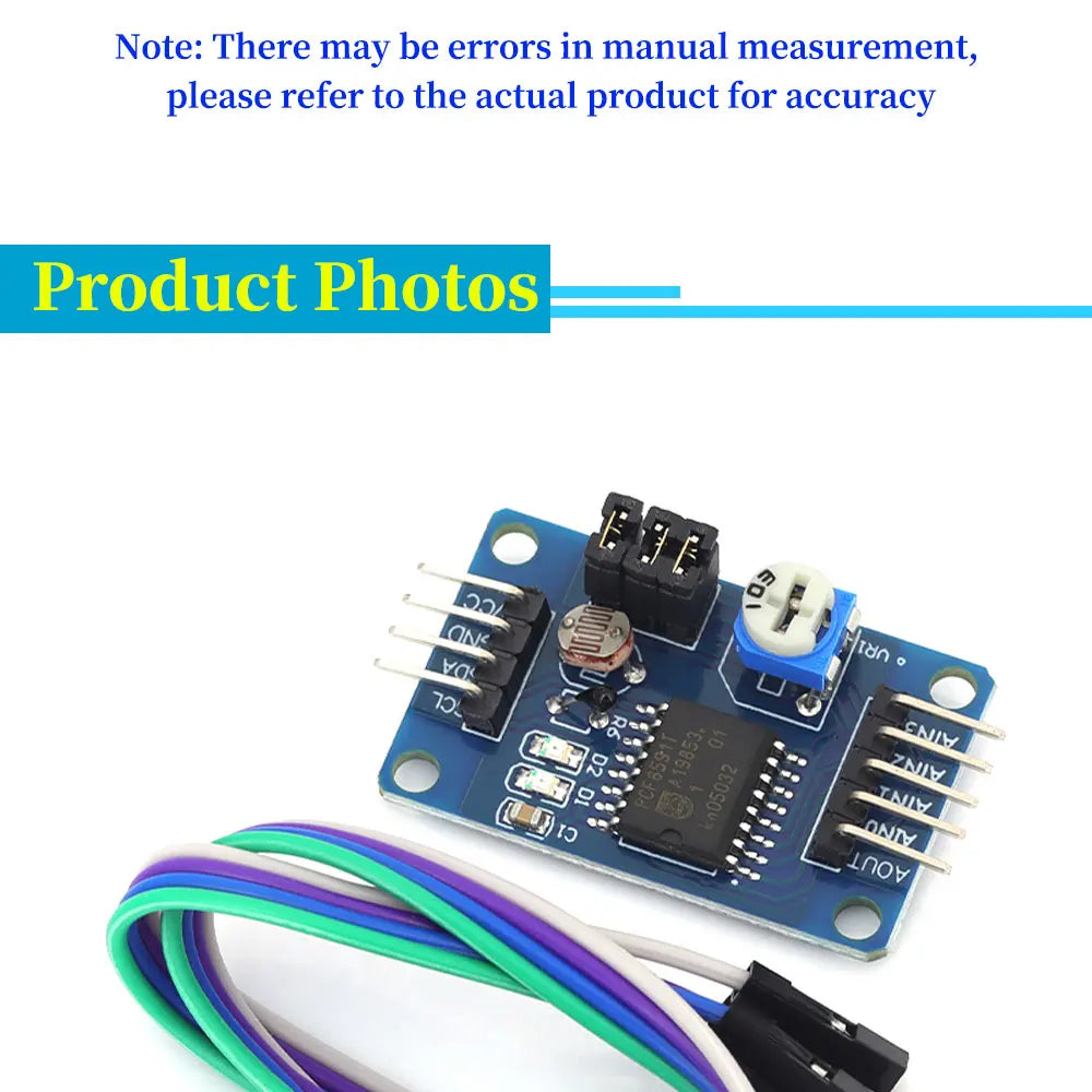 Liludin 1/5/10Pcs PCF8591 AD/DA Conversion of Digital Converter Module Temperature Illumination For Arduino