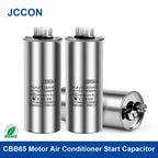 2Pcs CBB65 Motor Capacitor Air Conditioner Compressor Start Capacitor 450V AC 5UF 6UF 15uF 20uF 25uF 30uF 35uF 40uF 45uF 50uF