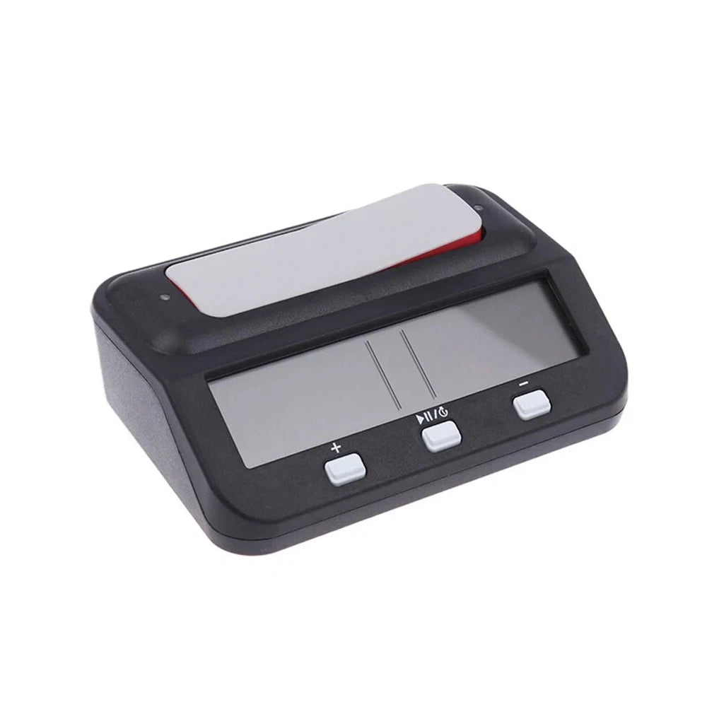 HQT101 Digital Chess Timer Count Down Up Chess Clock Professional Memory Function Chess Timer for Game Competitions